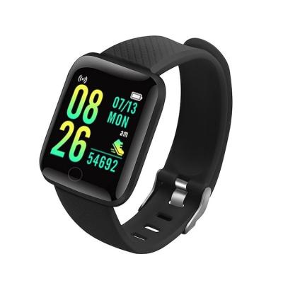 China Touch Screen 1.44 Inch Screen Fitpro Step Count Sleep Tracker Monitor Message Notice 116s Plus D13S Smartwatch 2021 Smartwatch for sale