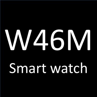 China 1.58 Inch Screen Radio Touch Screen Women Wrist Band Blood Oxygen Female Monitor Charging Original iwo W46M W46 Smartwatch 40mm Reloj for sale