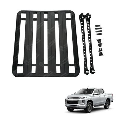 China Multifunctional Aluminum Front Basket Flat Luggage Rack For Triton L200 2015+ Alum Car Rack for sale