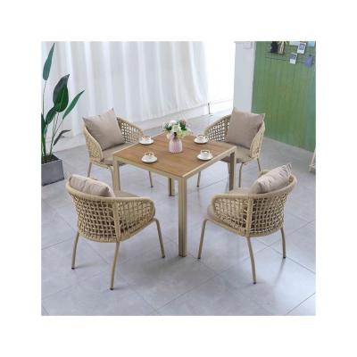 Chine NO Design plié Jardin Meubles d'extérieur Table et chaise Set à manger avec couleur personnalisée à vendre