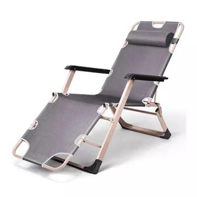 China Outdoor Folding Zero Gravity Chair Recliner for Beach Pool Camping Iron Metal Type for sale