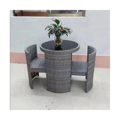 China Garden Sofa and Coffee Table Set Modern Design Outdoor Garden Furniture for Coffee Shop for sale