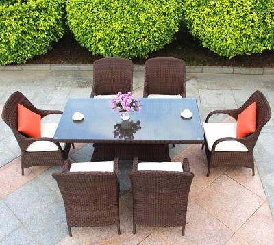 China Leisure Facilities Outdoor Metal Chairs and Tables for Latest Garden Furniture Dining Sets for sale