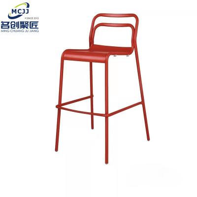 China Simple Outdoor Aluminum Alloy Courtyard Table and Chair for Hotel Restaurant Banquet for sale