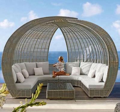 Κίνα Ξενοδοχείο πισίνα καρέκλα Lounge Wicker Day Bed με πάχος αλουμινίου 1,2-1,5 mm προς πώληση