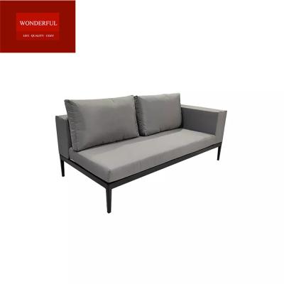 China Customized Modern Design Outdoor Furniture Sectional Fabric Sofa for Outdoor Living for sale