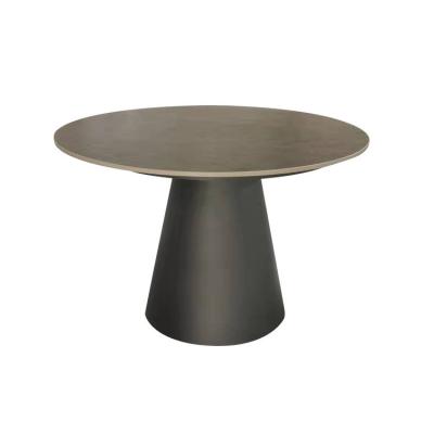 China Custom Modern Design Luxe Patio 4 zitplaatsen Ronde Eettafel Moderne en Functioneel Te koop