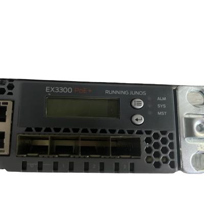 China Juniper EX3300 Ethernet Switch EX3300-48P met 48 poorten en Full Duplex Half Duplex Te koop