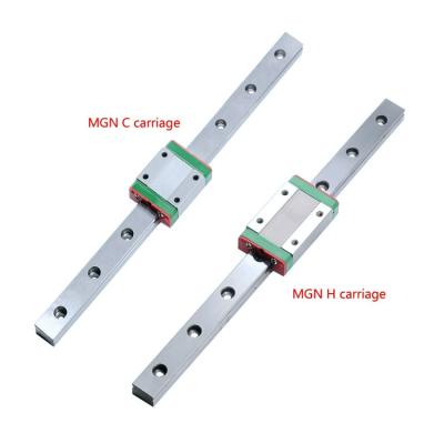 China High Precision Alloy Steel HIWIN MGN7H MGN7C MGN9H MGN9C Linear Rail Slide MGN12H MGN12C Block MGN15H MGN15C Miniature CNC 3D Linear Printer for sale