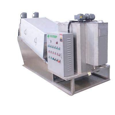 China Filtration Kintep Palm Oil Wastewater Treatment Slurry Machine Screw Dehydrator for sale