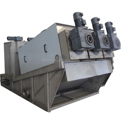 China Fully Automatic Filtration Pre-Thickening Volute Press Dehydrator For Oily Sludge for sale