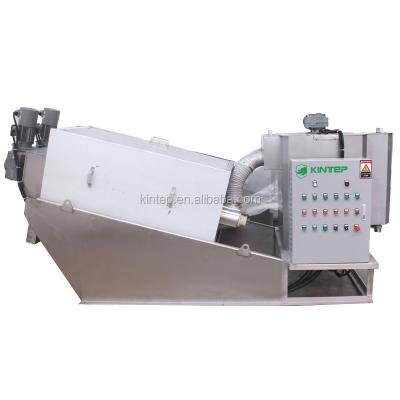 China Multidisc Filtration Type Industrial Dewatering Dehydrator Machine With Dewatering Sludge Drying Technology for sale