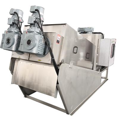 China Widely particular for oily automatic screw sludge filter press sludge dewatering machine for sale