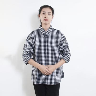 China Wholesale OEM Anti Pilling Long Sleeve Casual Loose Plaid Classic Button Down Shirt For Men for sale