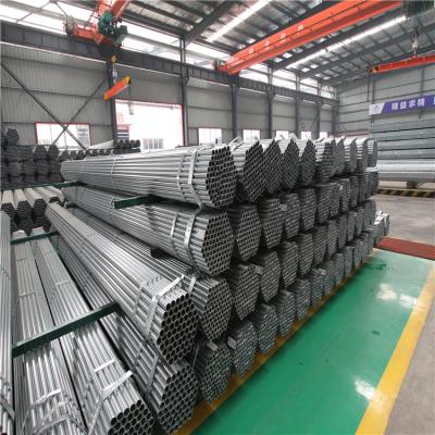 China Pre Threaded Structural Pipe Galvanized Steel Pipe Hoop Tubing Price Per Kg 3 Inch Importer for sale