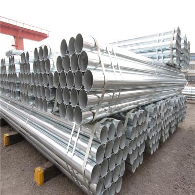 China Galvanized structure pipe q235 s235jr sch 20 steel pipes used greenhouse structure for sale