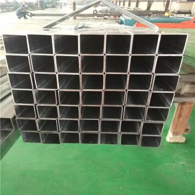 China Structure Pipe Q195 4x4 4mm Galvanized Iron Tubes Square Pipe Gi Steel Weight for sale