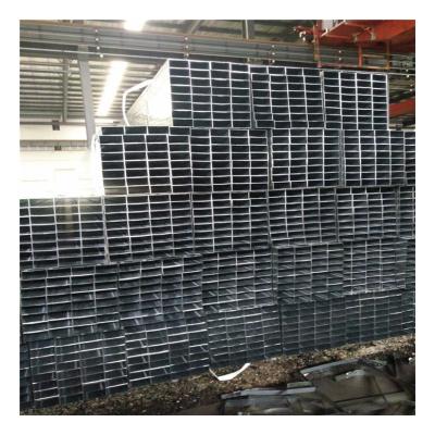 China Structure pipe carbon gi pre galvanized 1 inch 0.5mm steel pipe hollow square tubes for sale