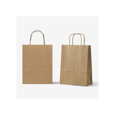 China Handmade Factory Wholesale Paper Bag With Handle Durable Customizable Pattern Shopping Paper Bag for sale