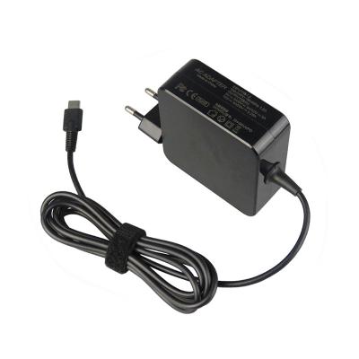 China Type C PD Laptop adapter 5V3A/9V3A/12V3A/15V3A/20V3.25A 65W wall charger for sale