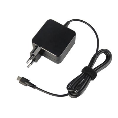 China Laptop Pd adapter 45w 5v3a 9v3a 12v3a 15v3a 20v2.25a Wall Charging Adapter Plug Type-c USB 45w Usb-c Pd Charger for sale