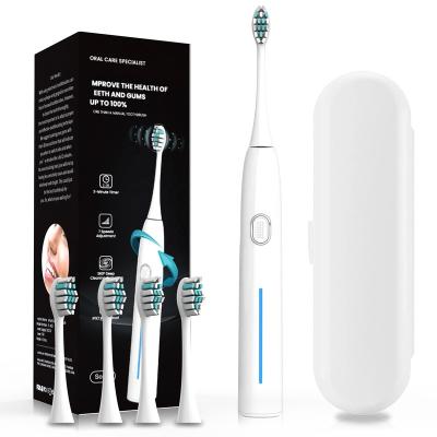 China Teeth Cleaner IPX7 Waterproof Customized 3800 Frequency Travel Sonic Electric Toothbrush Battery Operated With UV Case Electric Teeth Brush for sale