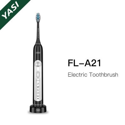 China Teeth Cleaning Automatic Sonic Whitening Electric Toothbrush Travel Rechargeable Case With Cheap Powerful Oral Care Prices FL-A21 5 Modes for sale