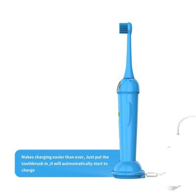 China Teeth Cleaning YASI Kids Sonic Pro Rechargeable Toothbrush Electric Waterproof Silicone Kids Electric Toothbrush 360 Holder OEM for sale