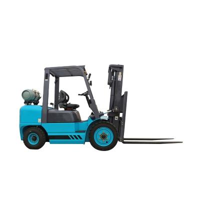 China Building material stores best selling 2.5T CE certified 3.5 ton lpg forklift with cargo handling for sale