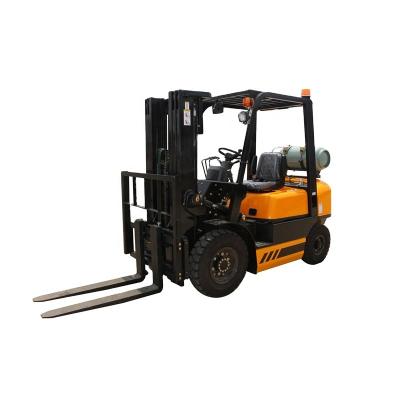 China Building material stores Maxtone manufacturer 4 ton 2.5 ton wheel gas lpg forklift with lift height 4.8 meter for sale