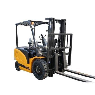 China Shandong Professional Manufacturer MTEF30 3 Ton Side Loader Electric Forklift Machinery Repair Shops With Flange Rotator for sale