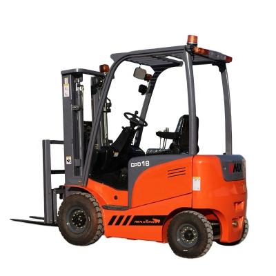 China Machinery repair shops maxtone new ton 1 3 ton 1.8 ton high performance mini electric forklift with strong tire attachment for sale