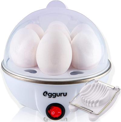 China Fashionable Electric Egg Cooker Boiler Maker Soft Medium Or Hard Boil 7 Cut Egg Capacity Silent Technology Automatic for sale