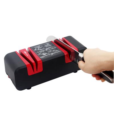 China Viable Kitchen 7-in-1 Professional Multifunctional Power Tool Safety Electric Knife Sharpener for sale