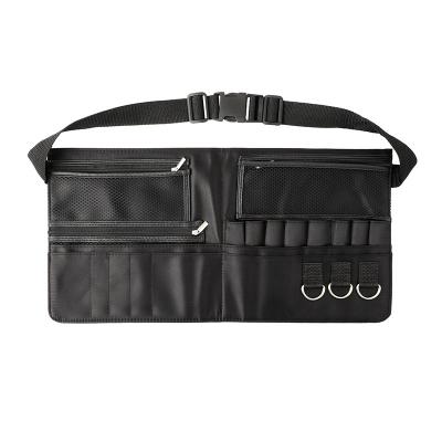 China New Professional Dress Design Large Capacity Cosmetics Brushes With Waist Bag Women Makeup Brush Belt Cosmetic Bag for sale