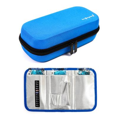 China 2021 Medication Waterproof Portable Travel Insulated Cooler Bag With Ice Pack For Insulin Insulated Cold Case For Diabetics for sale