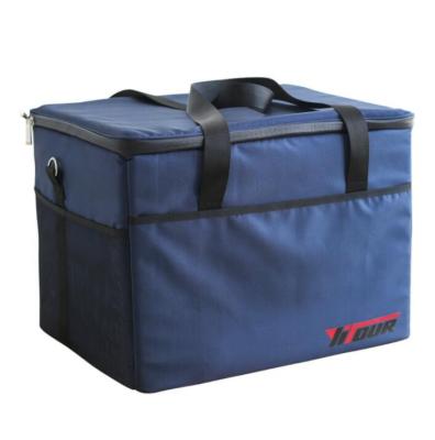 China Over 40 Liters Custom Size Insulated Thermal Cooler Box Food Cooler Bag Waterproof Waterproof Delivery Alone for sale