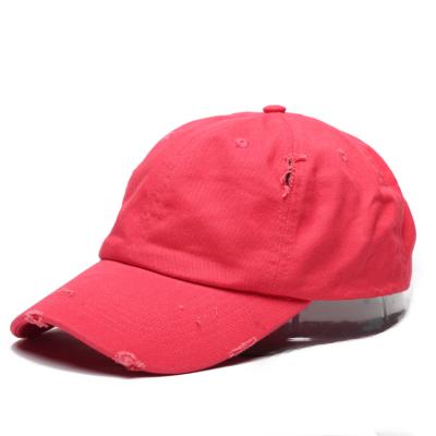 China JOINT Sport Caps Baseball Caps Cotton 6 Panel Hat With Design Embroidery Adult Hats for sale