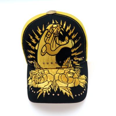 China 2020 Custom COMMON Chinese Style Logo Embroidered Hat Tiger Sports Baseball Cap for sale