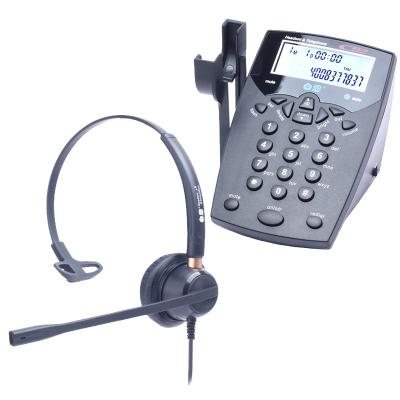 China Bn520+dh91 noise reduction headset call center equipment earpiece for call center or telemarketing BN520 for sale