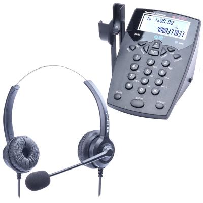 China Telecom Bn520+dh600D noise reduction headset call center equipment earpiece for call center or telemarketing for sale