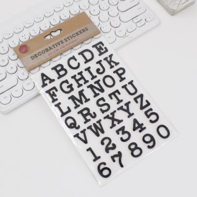 China Decorative Sticker New Style Alphabet Shaped A to Z 0 to 9 Letter Number EVA Foam Stickers Gold Foil Sticker for Kids for sale