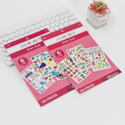 China OEM Removable Sticker Cheap Price Custom Cheap Kids Paper Sticker Books for sale