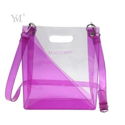 China Fashion cosmetic transparent Canton style clear PVC bag waterproof cosmetic bag for sale