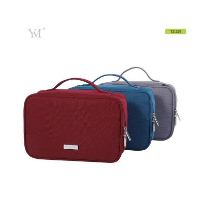 China Wholesale New Fashion High-end Waterproof Hot Sale Makeup Bag Large Capacity YM COCOS Canvas Cosmetic Bag Toiletry Bag for sale