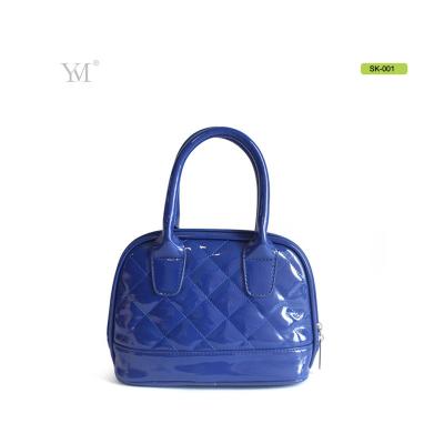 China Large Capacity Women Handbags For Gift 2018 Fashion Wholesale Design PU Tote Bag Faux Leather OEM Bucket Ostrich Customized Acceptable for sale