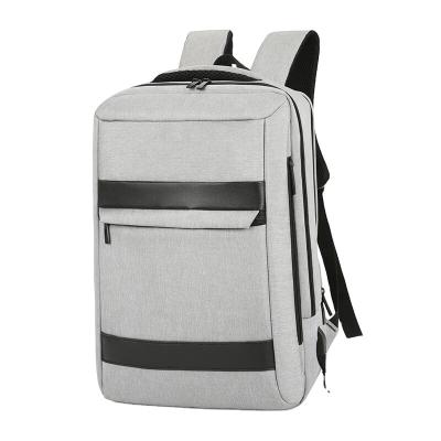 China Waterproof Laptop Backpacks Men and Women Custom Computer Backpacks USB Contrast Waterproof Kids Backpacks Outdoor Travel Bags for sale