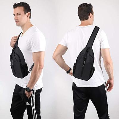 China Fashion Cross - Body Sling Backpack Shoulder Bag For Men Women Sling Bag Travel Increasing Chest Daypack for sale