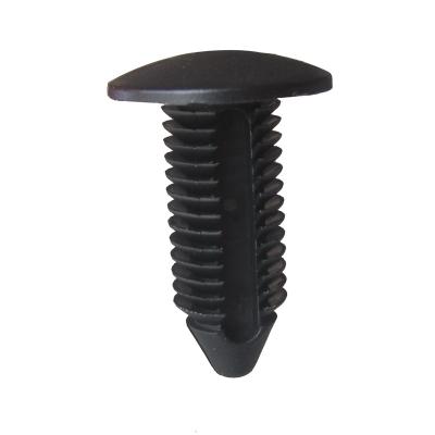 China Durable High Quality Black Auto Clips Body Fastener Push Clip And Plastic Rivet Fasteners For Car Bumper for sale