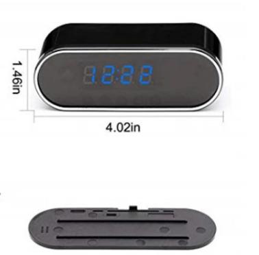 China Super Volume Factory Wholesale High Sales NIGHT VISION Clock Spy Camera With High Quality And Low Price for sale